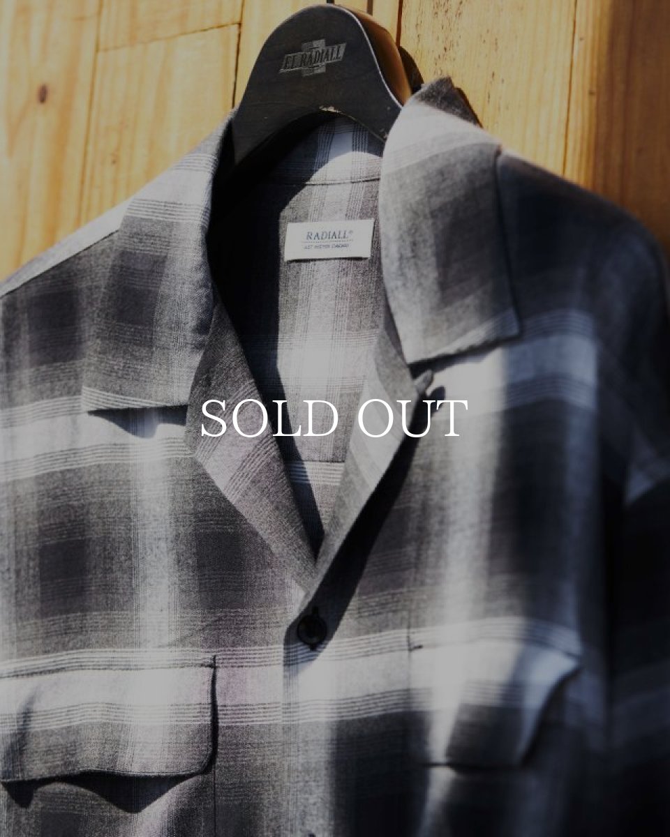 画像5: RADIALL  BELAIR - OPEN COLLARED SHIRT L/S (5)