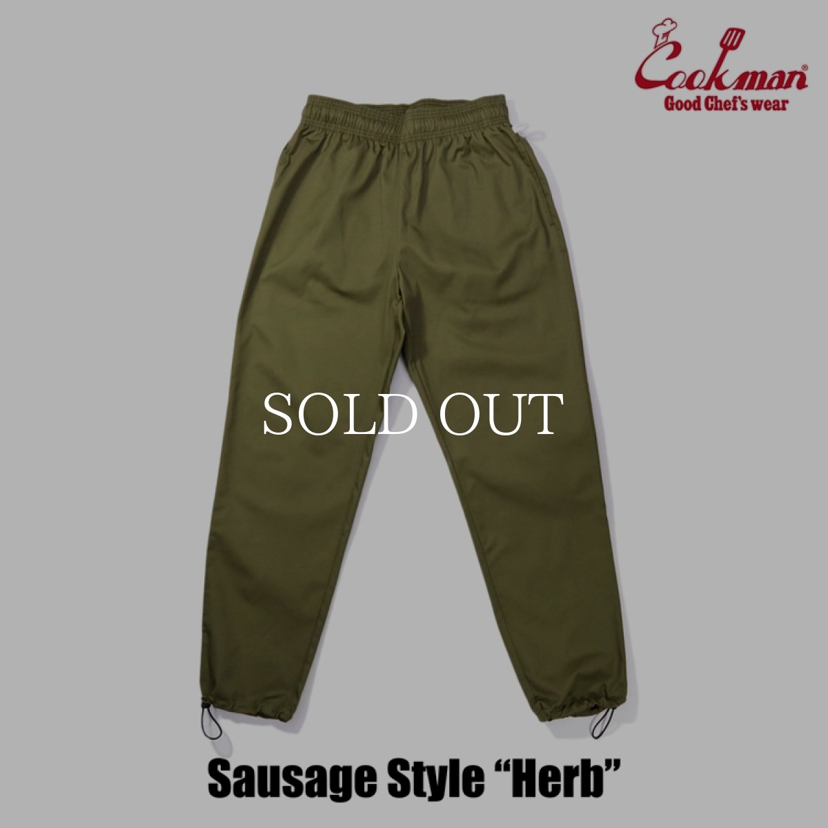 画像2: COOKMAN  Chef Pants Sausage Style Herb (2)