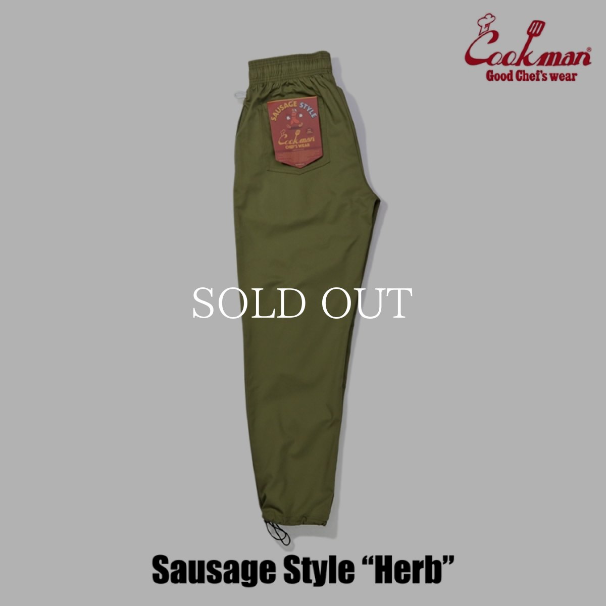 画像6: COOKMAN  Chef Pants Sausage Style Herb (6)