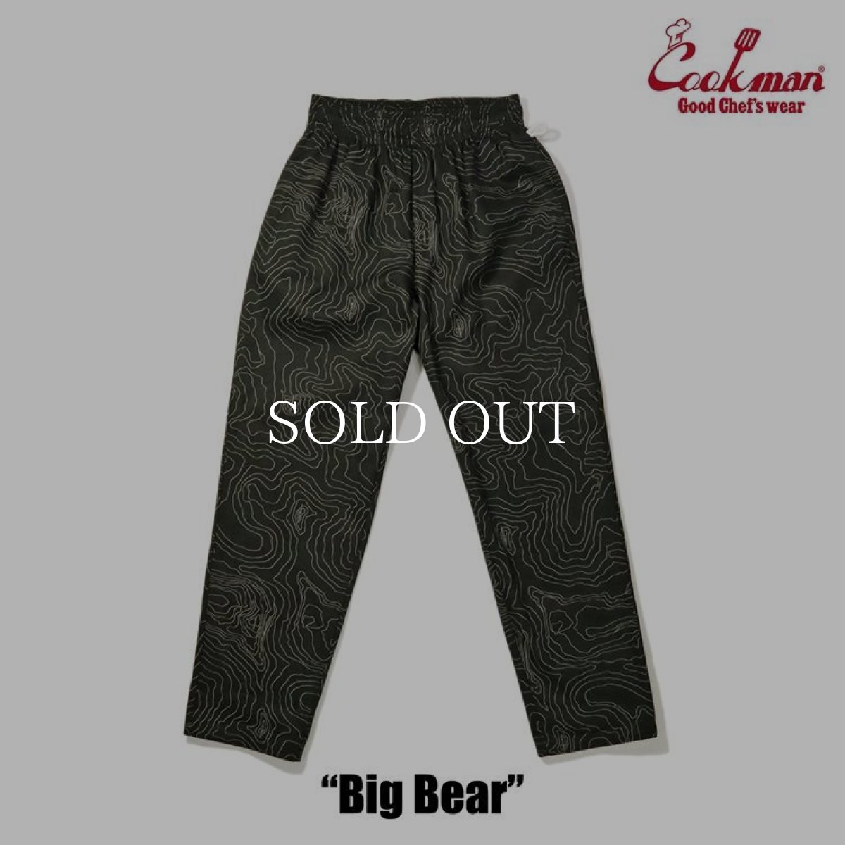 画像2: COOKMAN  Chef Pants Big Bear (2)