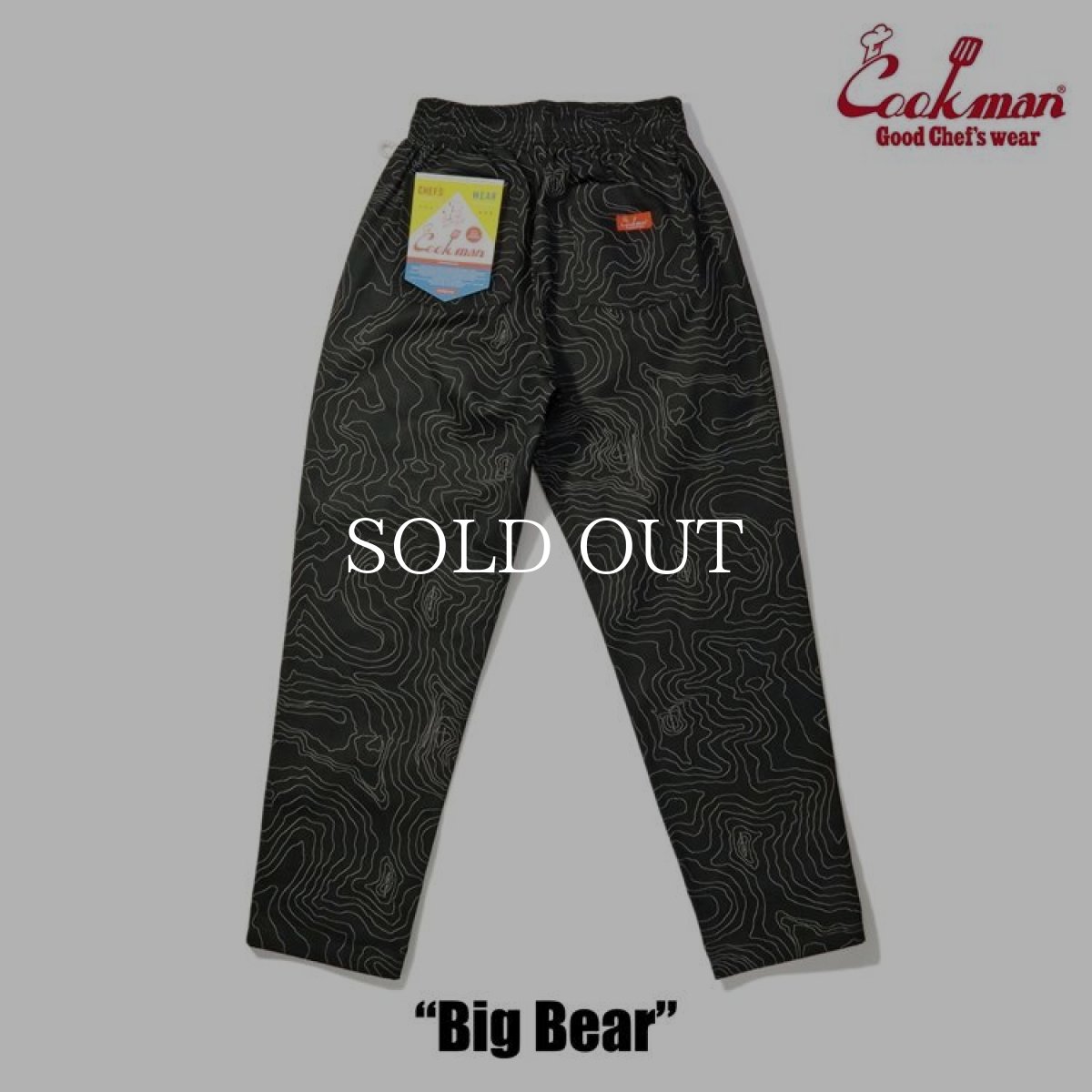 画像3: COOKMAN  Chef Pants Big Bear (3)