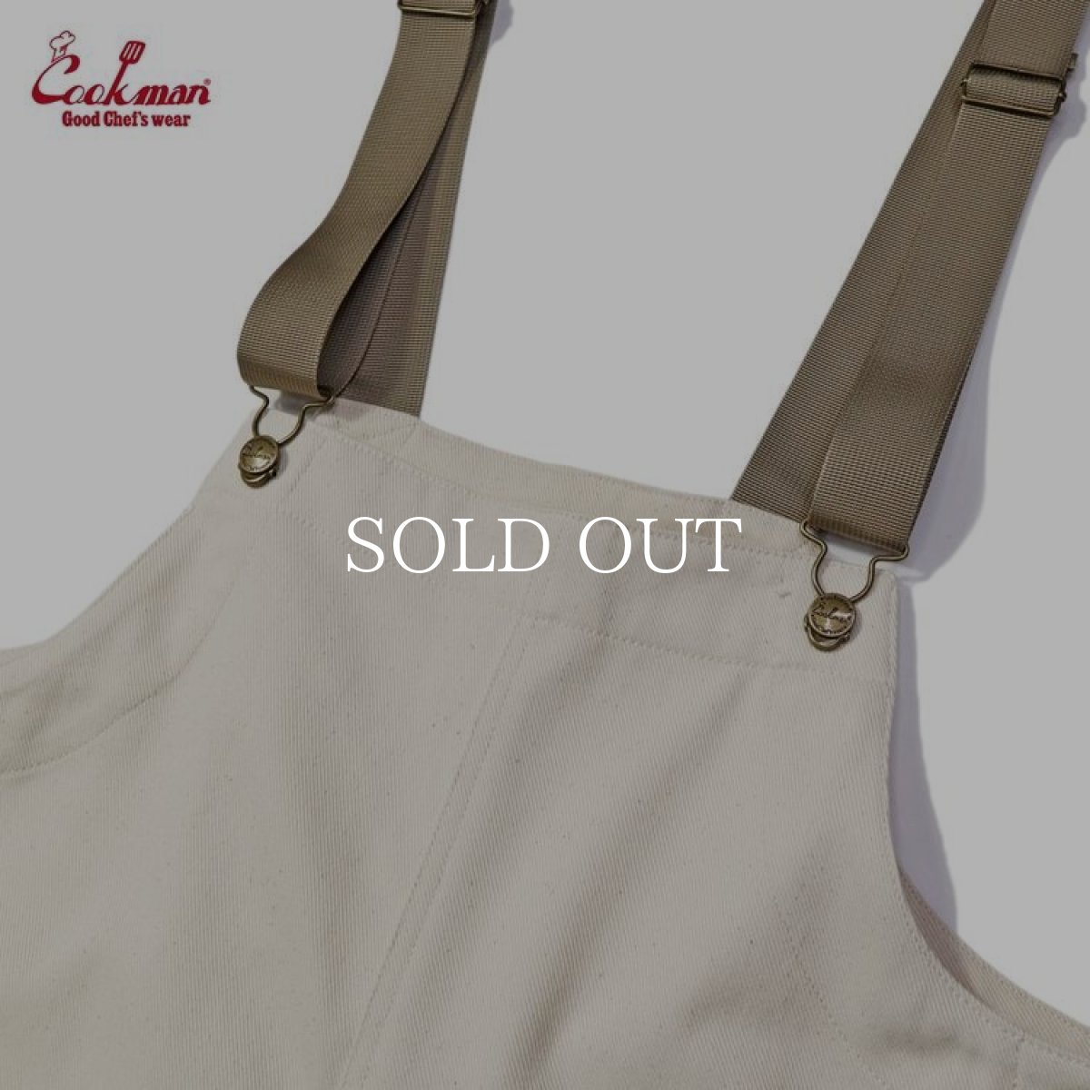 画像6: COOKMAN  Fisherman's Bib Overall Denim Natural (6)