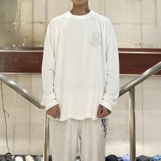 画像8: CALEE  MULTI FUNCTION DROP SHOULDER LOGO L/S TEE (8)