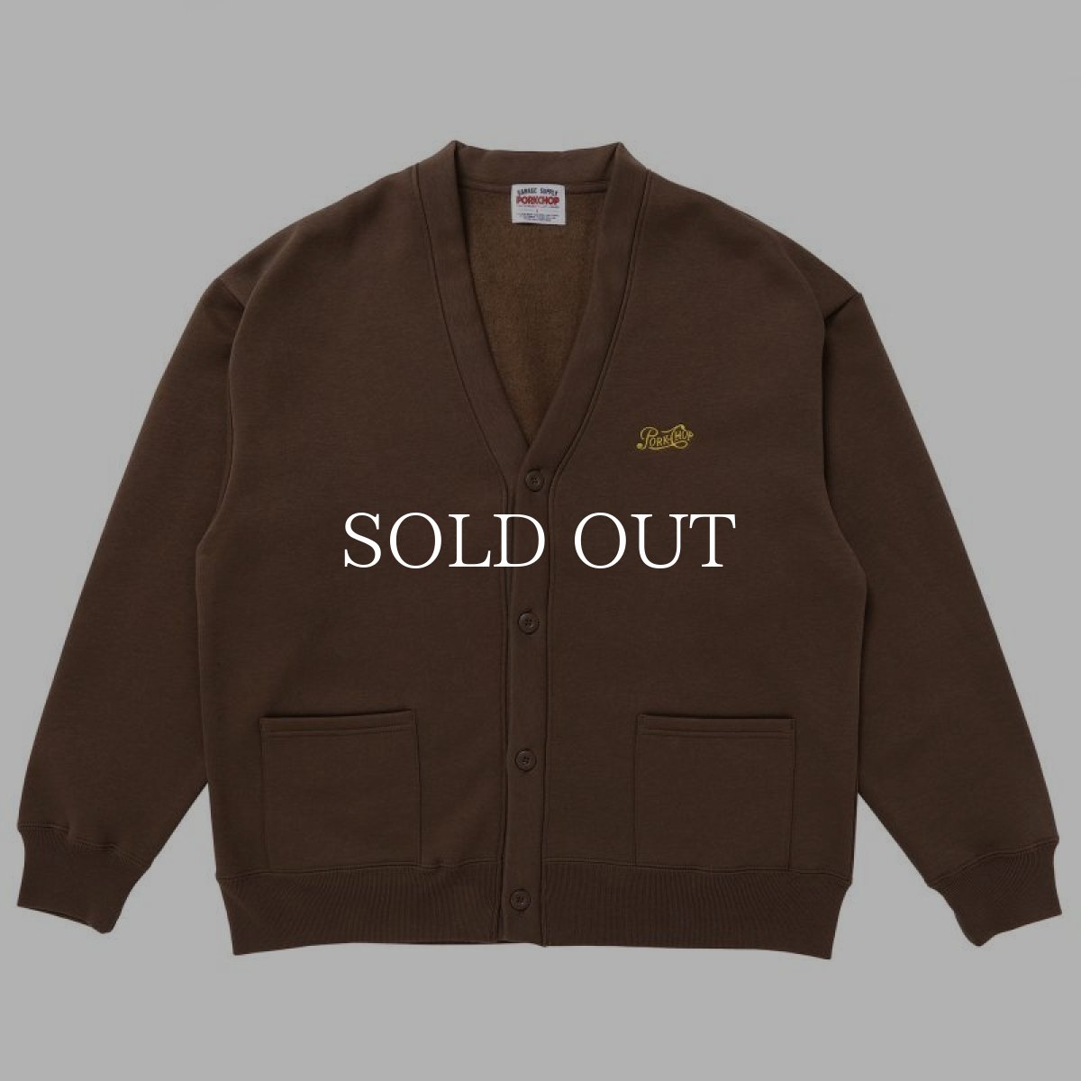 画像7: PORKCHOP GARAGE SUPPLY  PPS SWEAT CARDIGAN (7)