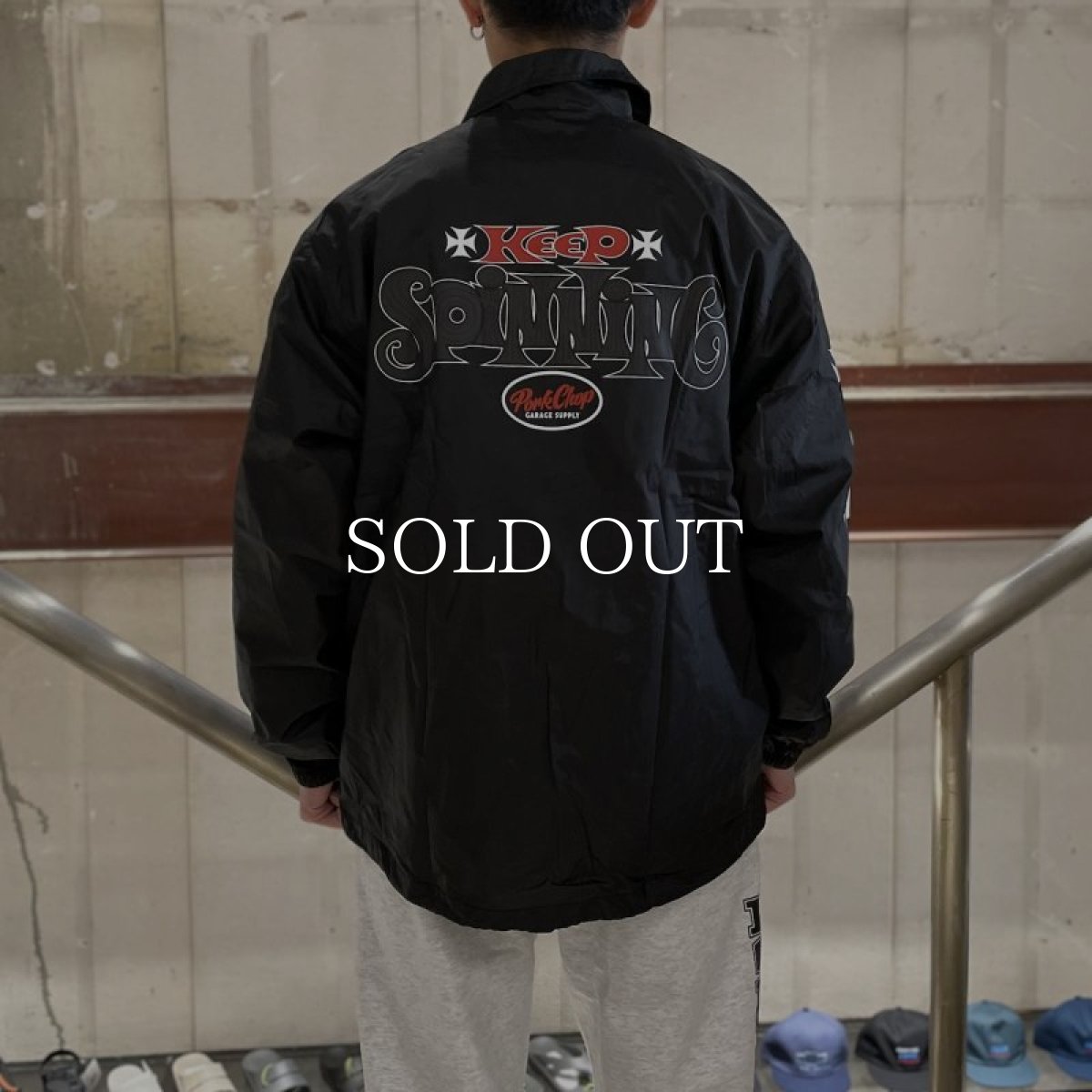 画像8: PORKCHOP GARAGE SUPPLY  SPINNING COACH JKT (8)