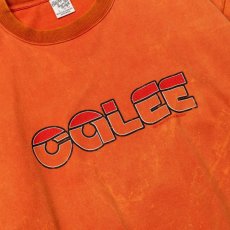 画像4: CALEE  CALEE LOGO POWDER BLEACH DROP SHOULDER L/S TEE (4)