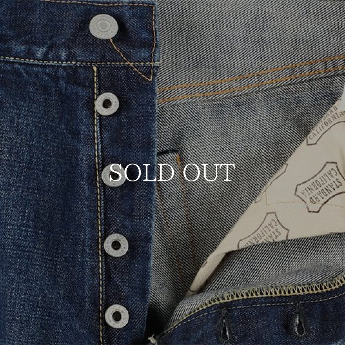 画像5: STANDARD CALIFORNIA  SD 5P Denim Pants S901 Vintage Wash (5)