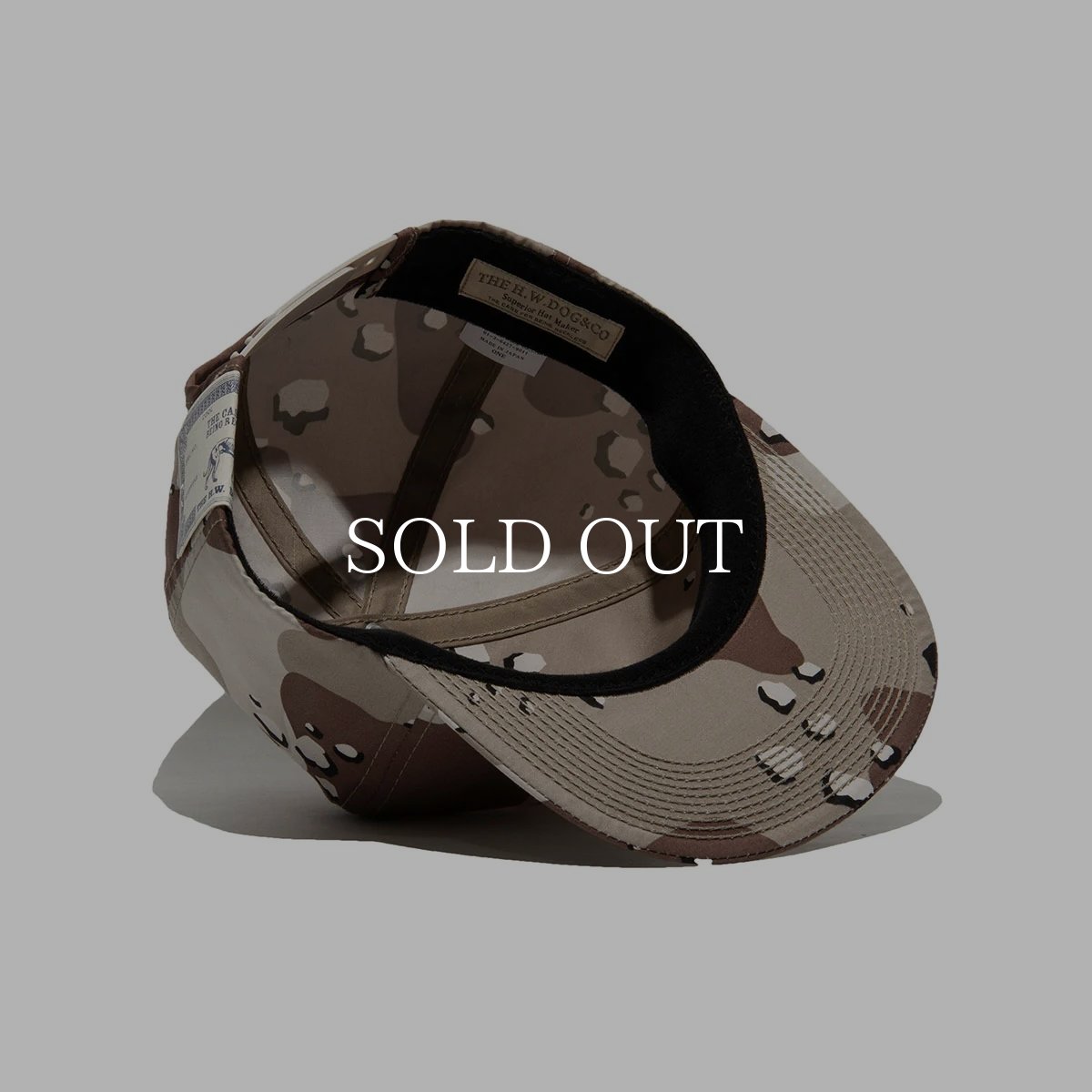 画像20: THE H.W.DOG&CO.  MILITARY TRUCKER CAP (20)