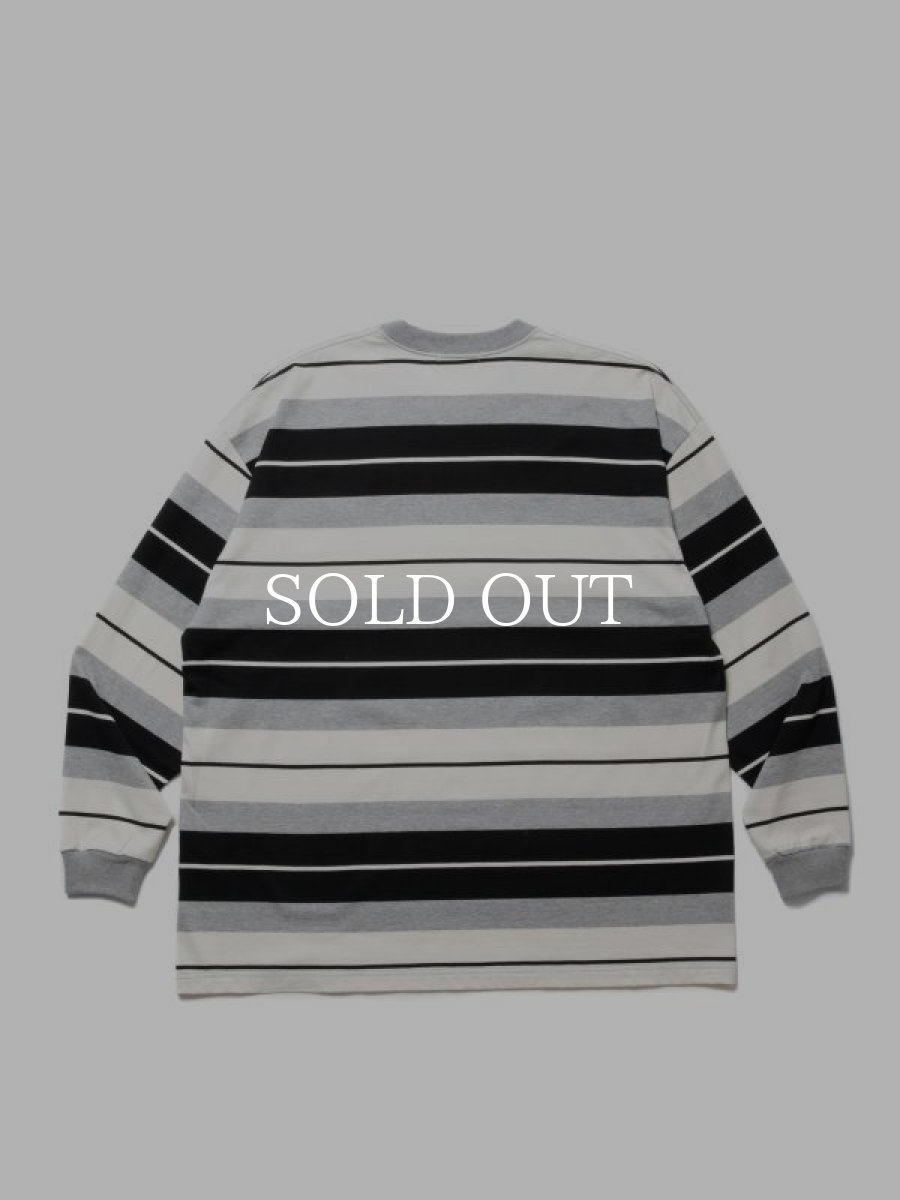 画像2: COOTIE   Panel Border L/S Tee (2)