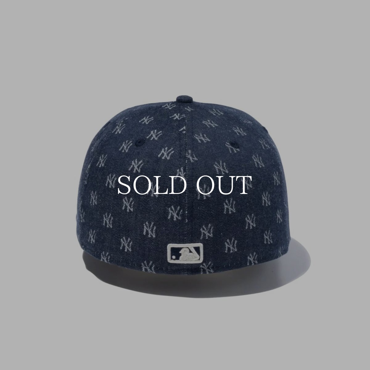 画像3: NEW ERA  59FIFTY MLB Jacquard ニューヨーク・ヤンキース ネイビー × クローム (3)