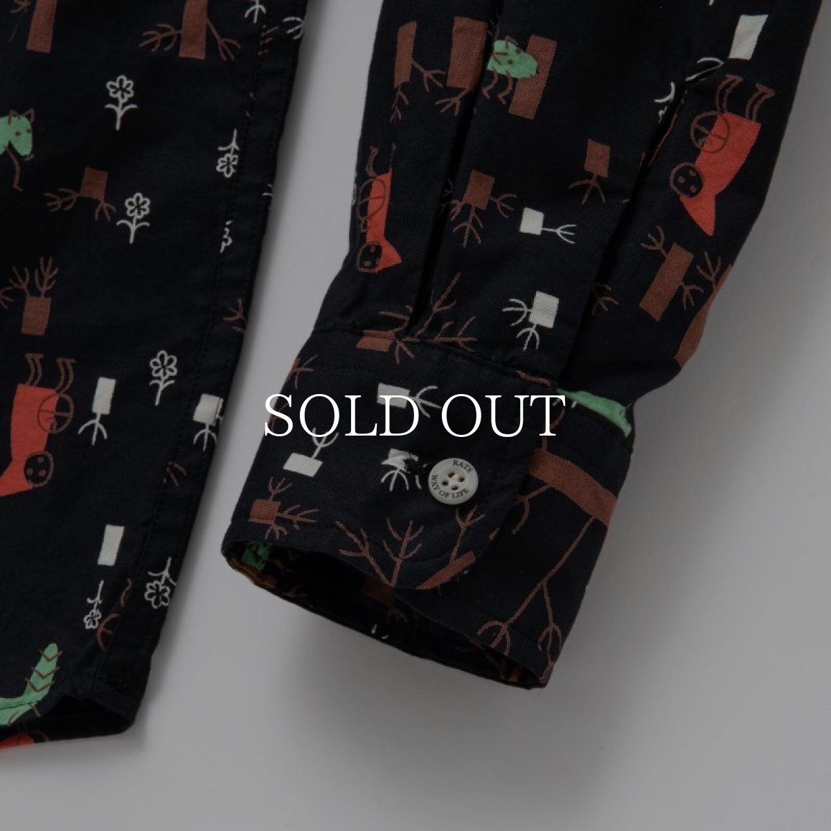 画像7: RATS  LITTLE RED RIDING HOOD B.D SHIRT (7)