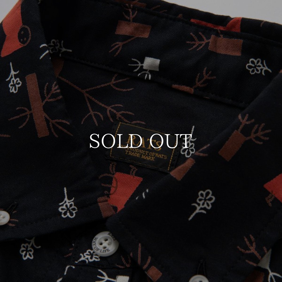 画像3: RATS  LITTLE RED RIDING HOOD B.D SHIRT (3)