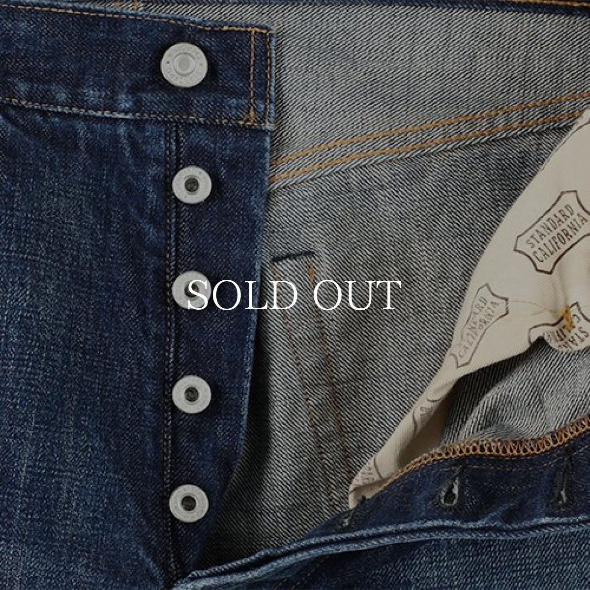 画像5: STANDARD CALIFORNIA  SD 5P Denim Pants 901 66 Vintage Wash (5)