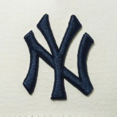 画像6: NEW ERA  9FORTY A-Frame トラッカー MLB Jacquard ニューヨーク・ヤンキース ネイビー/クローム (6)