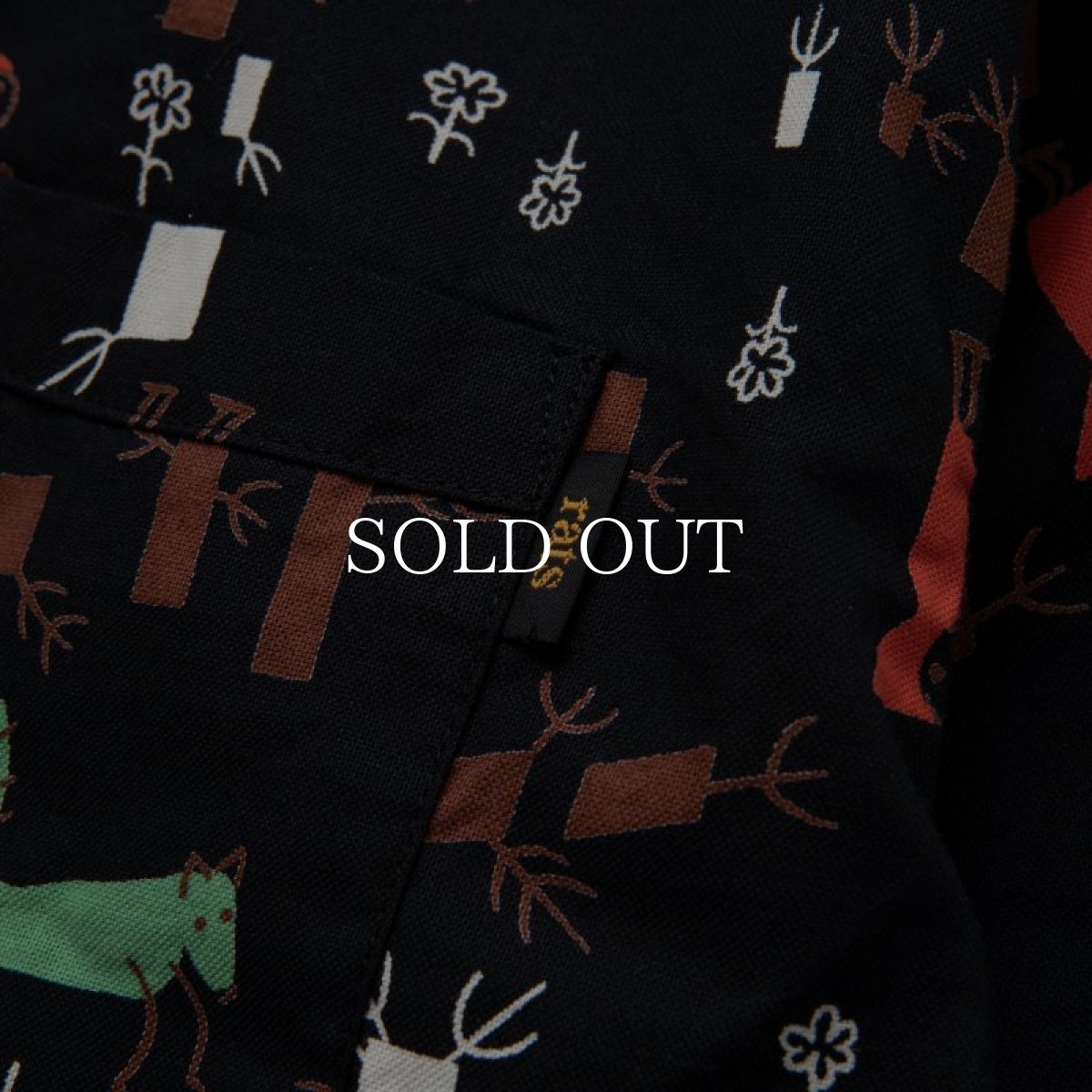 画像5: RATS  LITTLE RED RIDING HOOD B.D SHIRT (5)