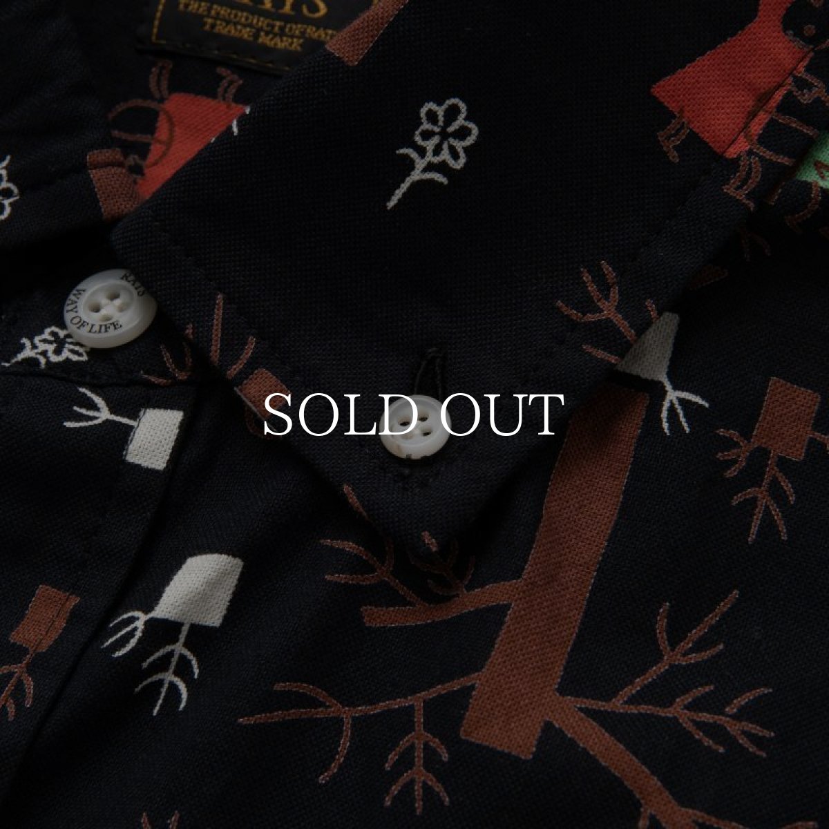 画像6: RATS  LITTLE RED RIDING HOOD B.D SHIRT (6)