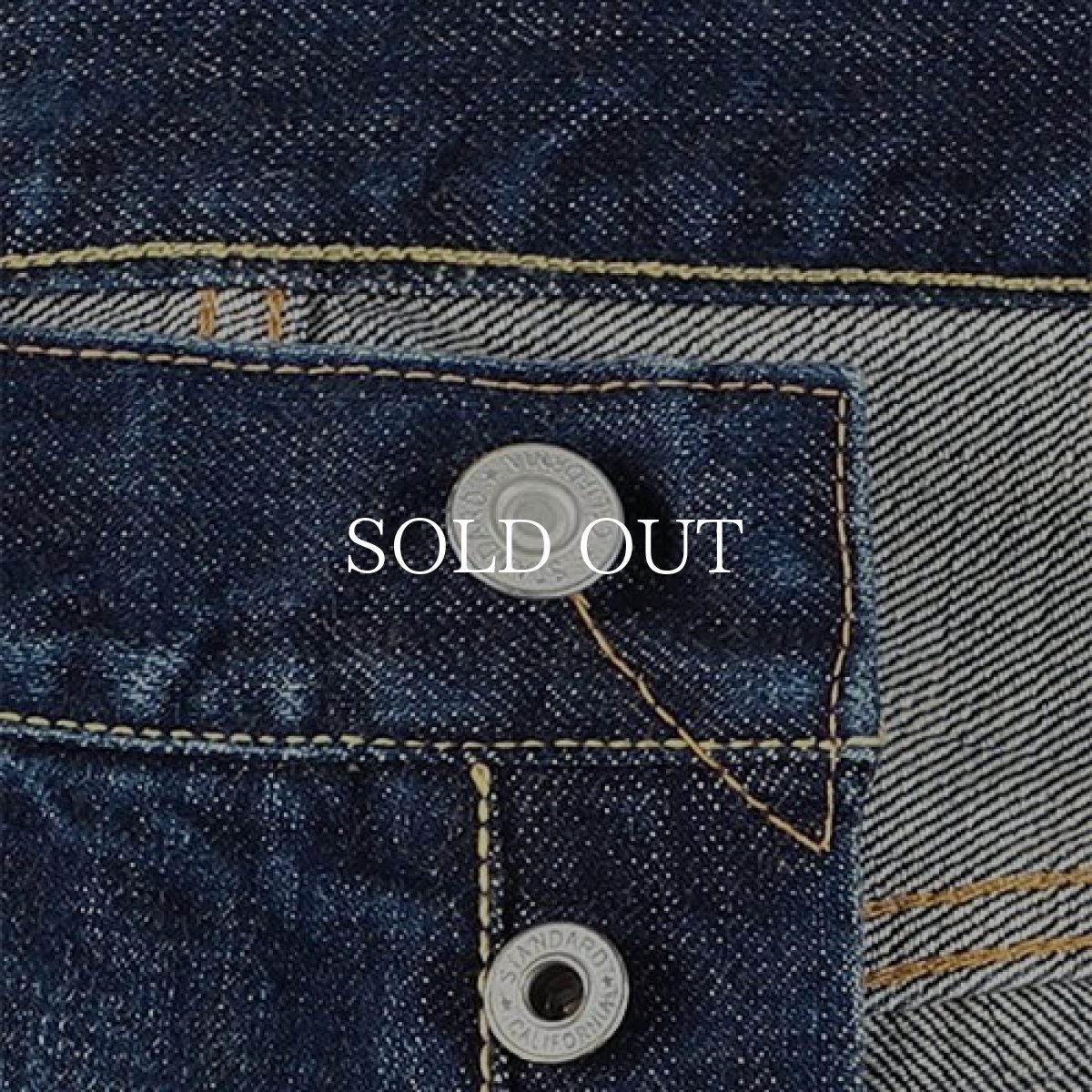 画像6: STANDARD CALIFORNIA  SD 5P Denim Pants S901 Vintage Wash (6)