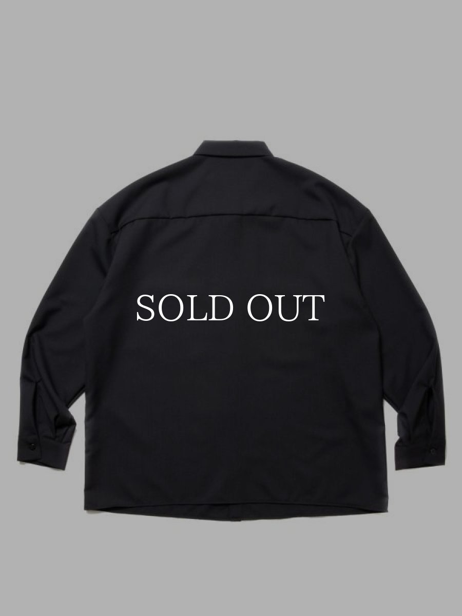 画像2: COOTIE   T/W Fly Front Work L/S Shirt (2)