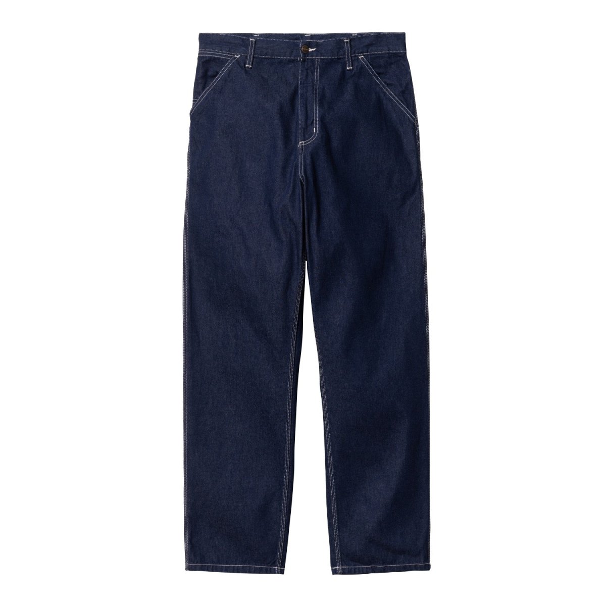 画像1: CARHARTT WIP   SIMPLE PANT-Blue (one wash) (1)