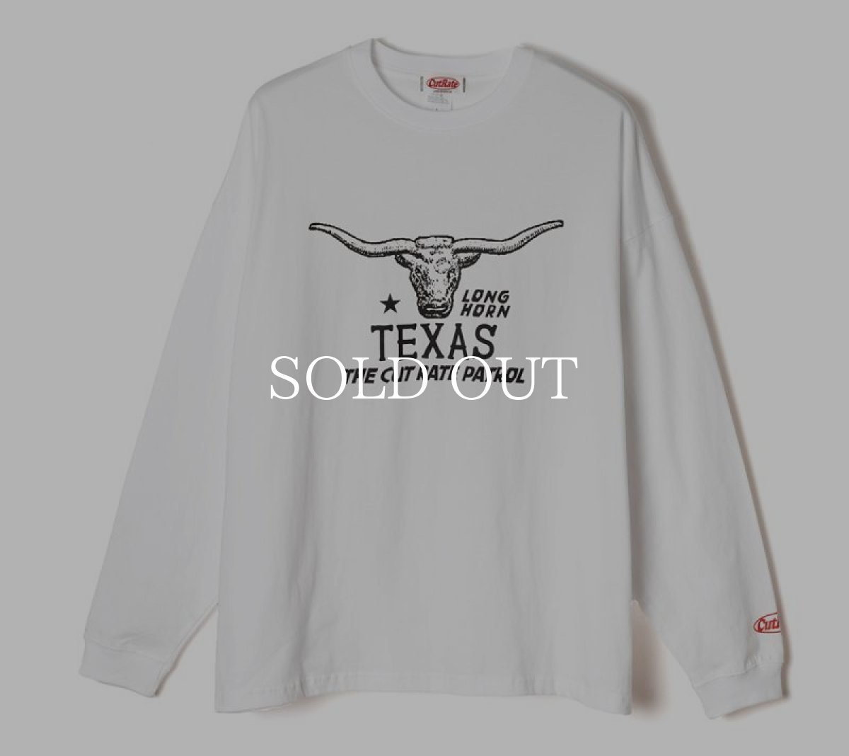 画像1: CUTRATE  TX LOGO DROPSHOULDER L/S TEE (1)