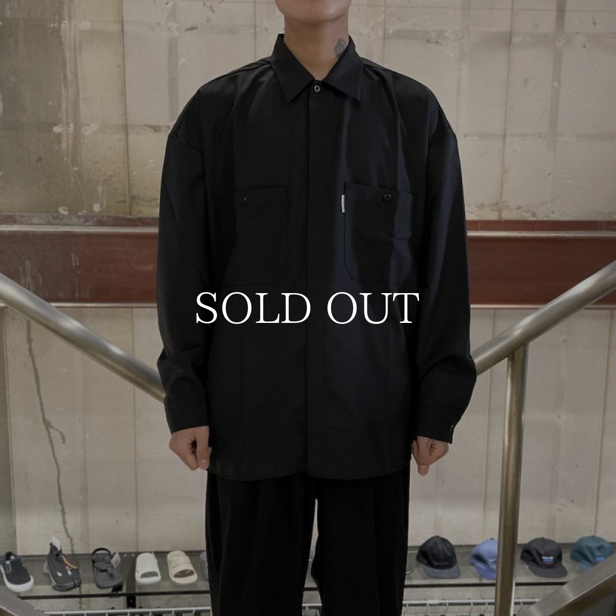 画像3: COOTIE   T/W Fly Front Work L/S Shirt (3)