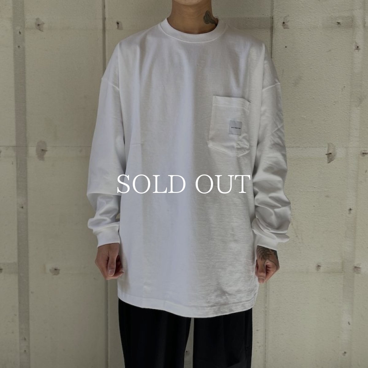 画像8: COOTIE   Open End Yarn Error Fit L/S Tee  (8)