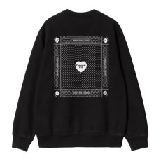 画像2: CARHARTT WIP  HEART BANDANA SWEAT (2)