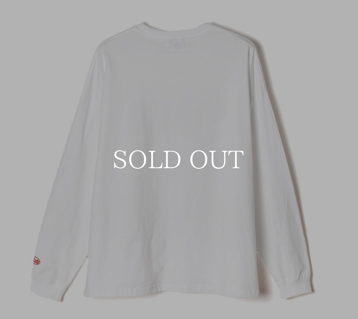 画像2: CUTRATE  NV LOGO DROPSHOULDER L/S TEE (2)