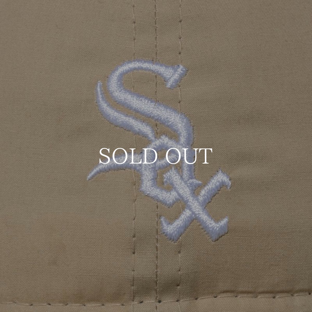 画像6: NEW ERA  9TWENTY MLB Typewriter タイプライター シカゴ・ホワイトソックス ベージュ (6)