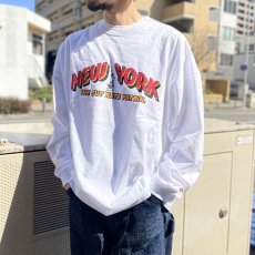 画像6: CUTRATE  NY LOGO DROPSHOULDER L/S TEE (6)