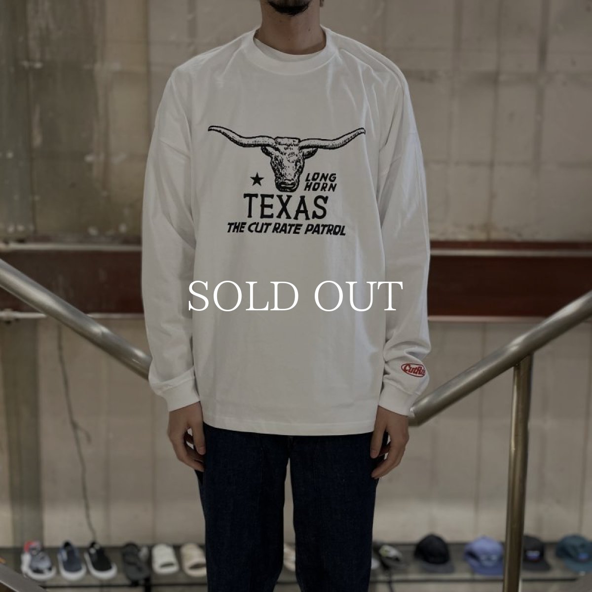 画像6: CUTRATE  TX LOGO DROPSHOULDER L/S TEE (6)