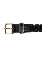 画像2: COOTIE   Leather Braid Belt (2)