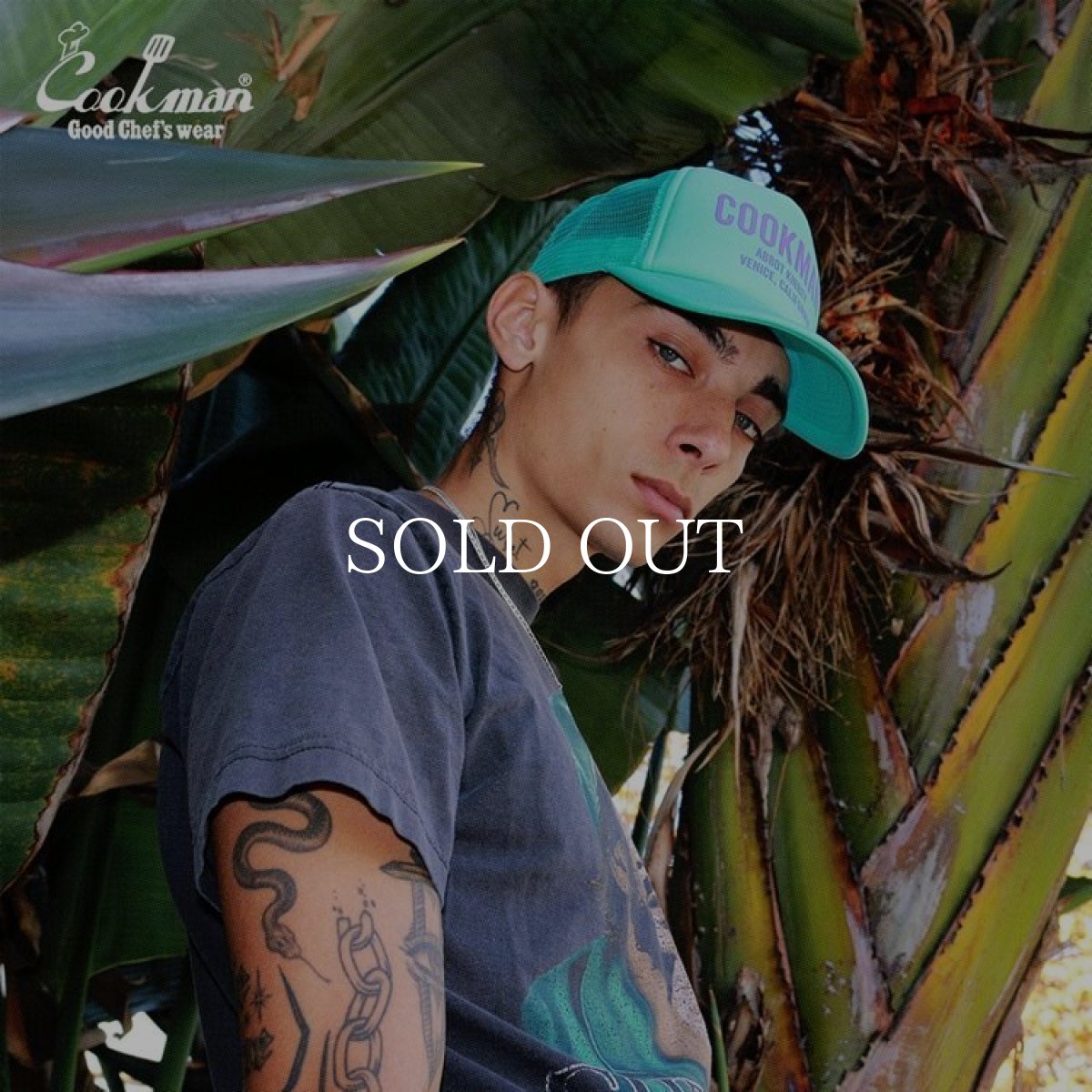 画像8: COOKMAN  キャップ Mesh Cap Cookman Abbot Kinney Mint (8)