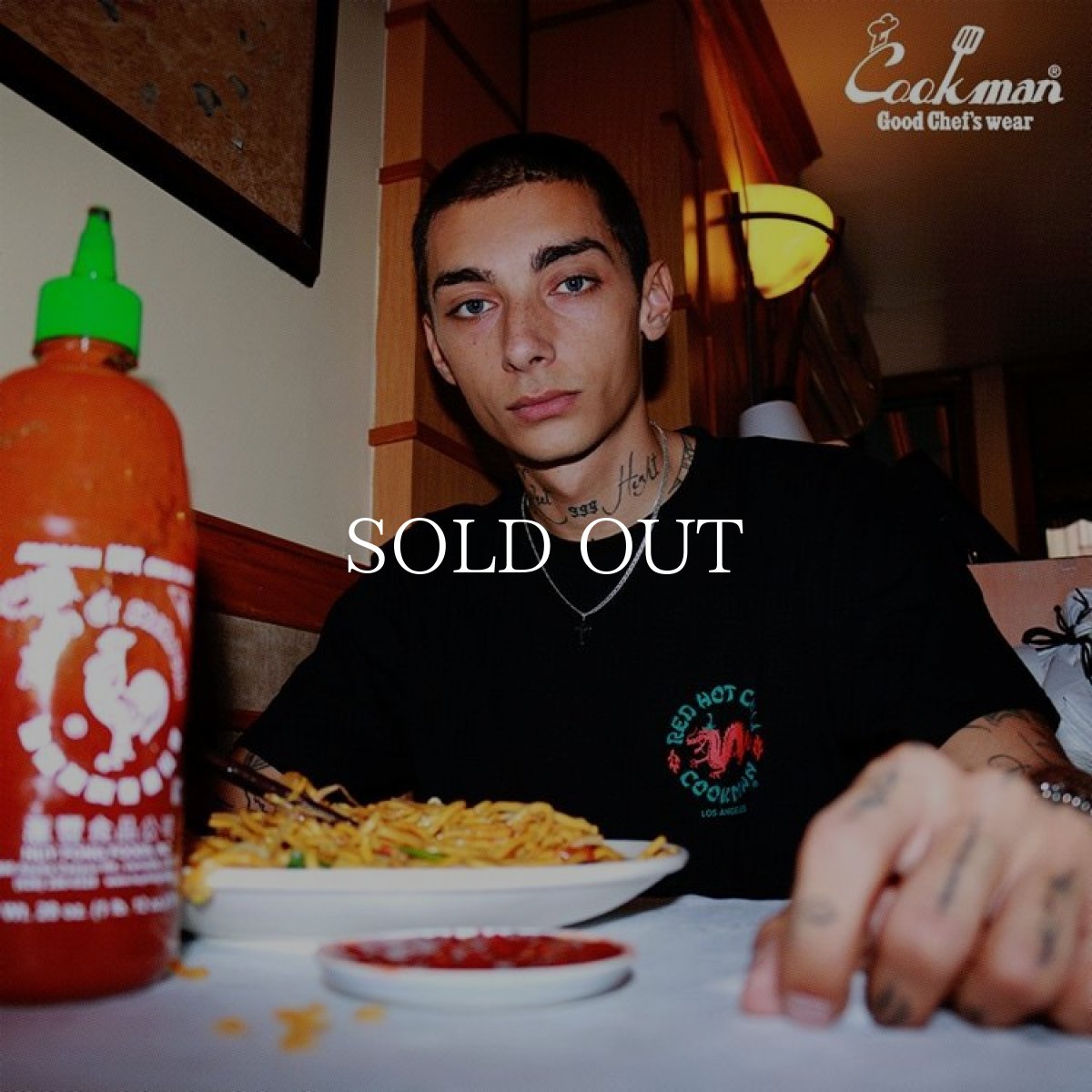 画像14: COOKMAN  Tシャツ Chili Dragon (14)