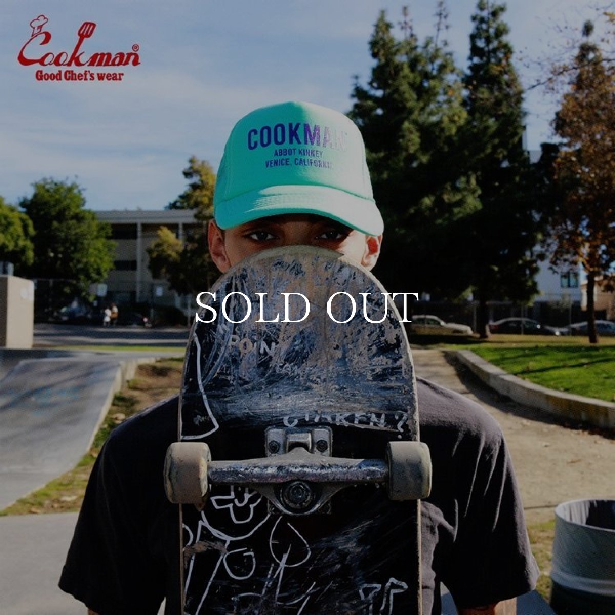 画像9: COOKMAN  キャップ Mesh Cap Cookman Abbot Kinney Mint (9)