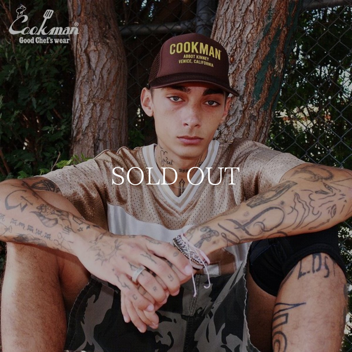 画像8: COOKMAN  キャップ Mesh Cap Cookman Abbot Kinney Chocolate (8)