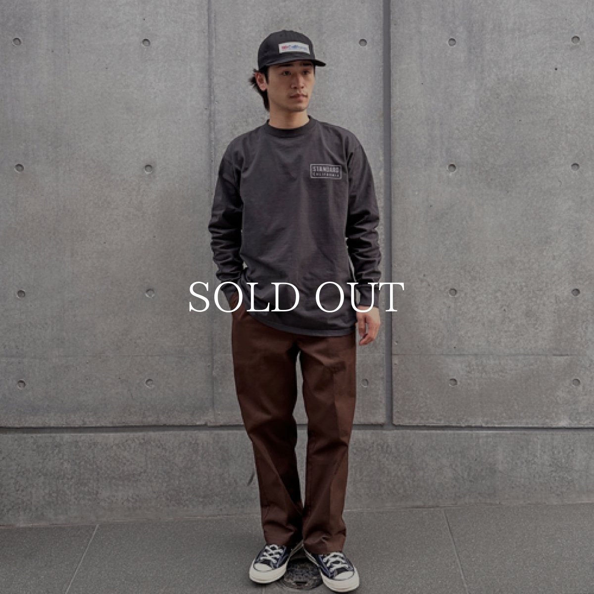 画像11: STANDARD CALIFORNIA  SD Heavyweight Box Logo Long Sleeve T (11)