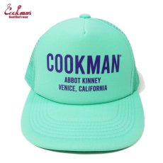 画像2: COOKMAN  キャップ Mesh Cap Cookman Abbot Kinney Mint (2)