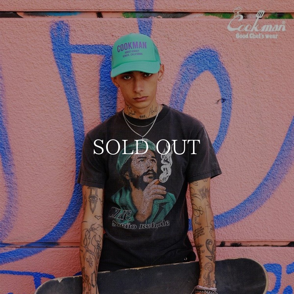 画像6: COOKMAN  キャップ Mesh Cap Cookman Abbot Kinney Mint (6)