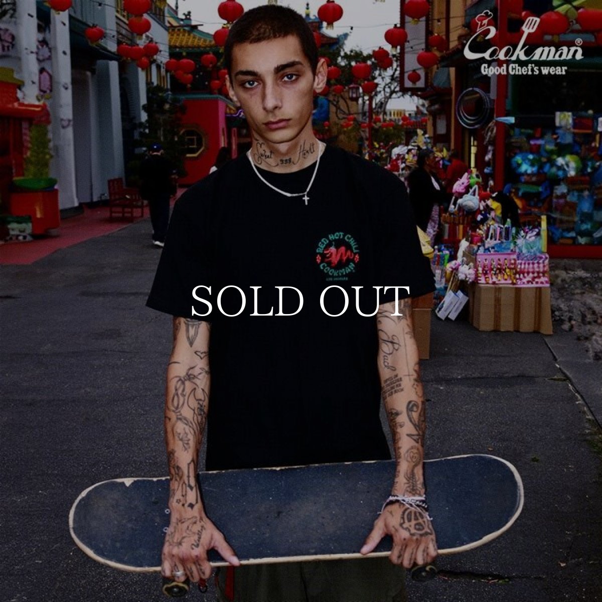 画像16: COOKMAN  Tシャツ Chili Dragon (16)