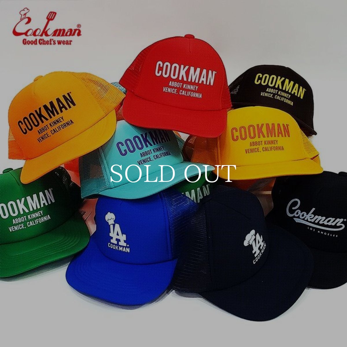 画像13: COOKMAN  キャップ Mesh Cap Cookman Abbot Kinney Jalapeno (13)