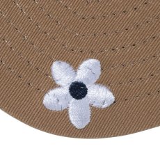 画像5: NEW ERA  9FORTY A-Frame トラッカー Flower Embroidery ウーブンパッチ カーキ (5)