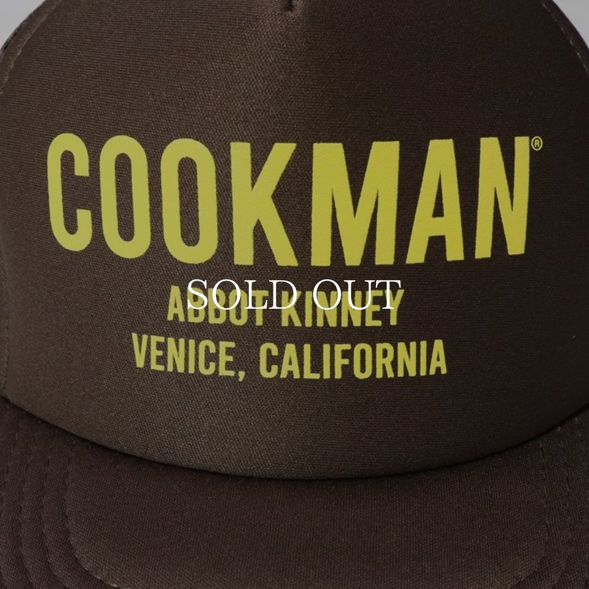 画像5: COOKMAN  キャップ Mesh Cap Cookman Abbot Kinney Chocolate (5)
