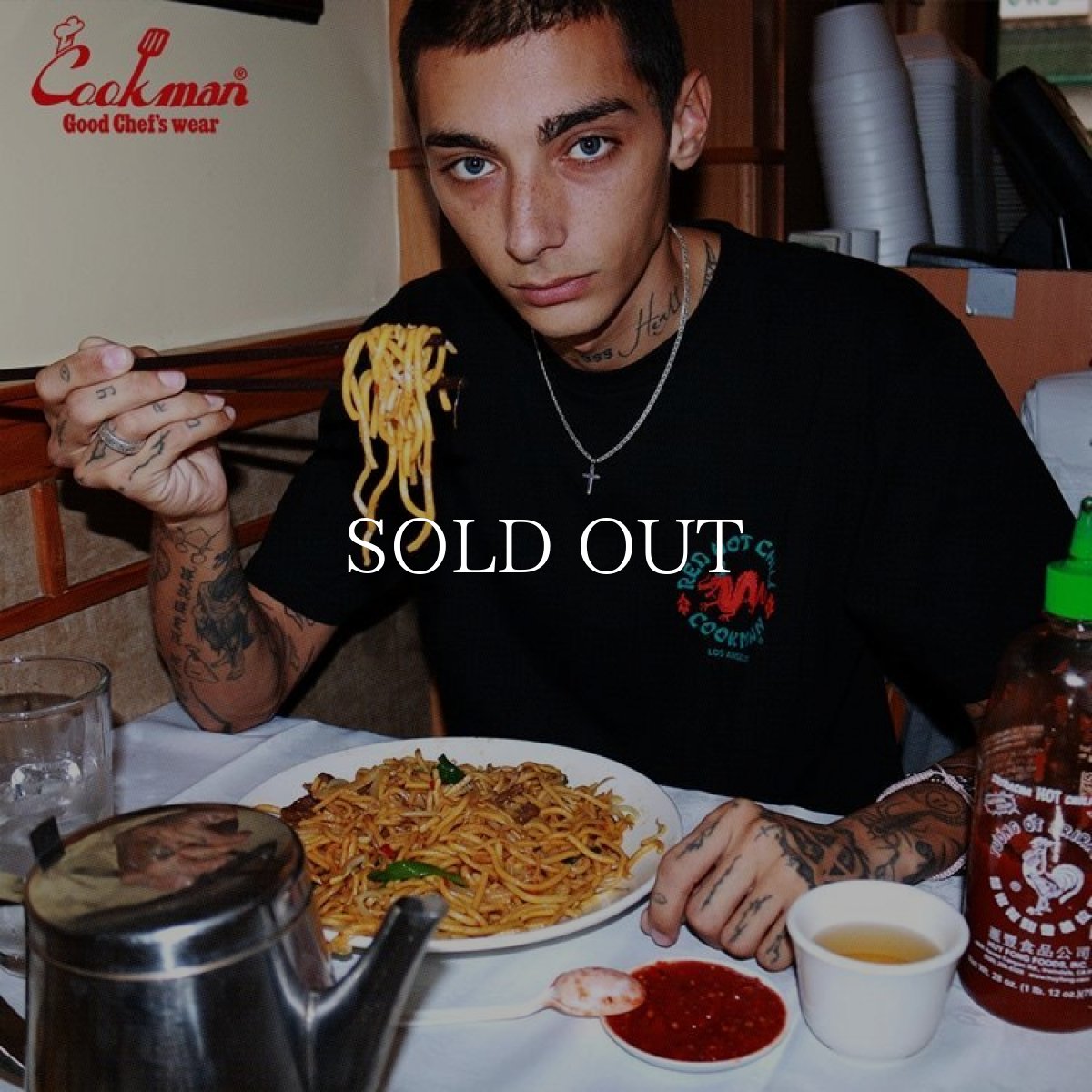 画像15: COOKMAN  Tシャツ Chili Dragon (15)