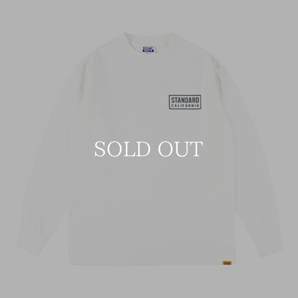 画像2: STANDARD CALIFORNIA  SD Heavyweight Box Logo Long Sleeve T (2)
