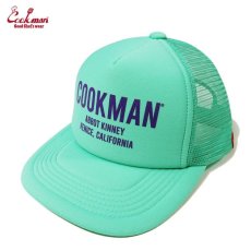 画像1: COOKMAN  キャップ Mesh Cap Cookman Abbot Kinney Mint (1)