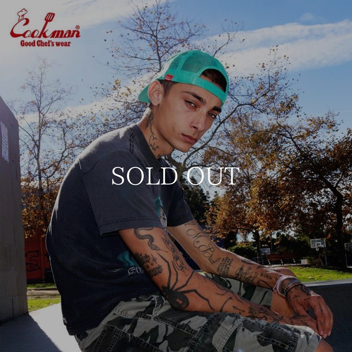 画像7: COOKMAN  キャップ Mesh Cap Cookman Abbot Kinney Mint (7)