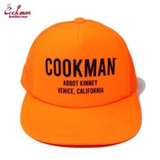 画像2: COOKMAN  キャップ Mesh Cap Cookman Abbot Kinney Orange (2)