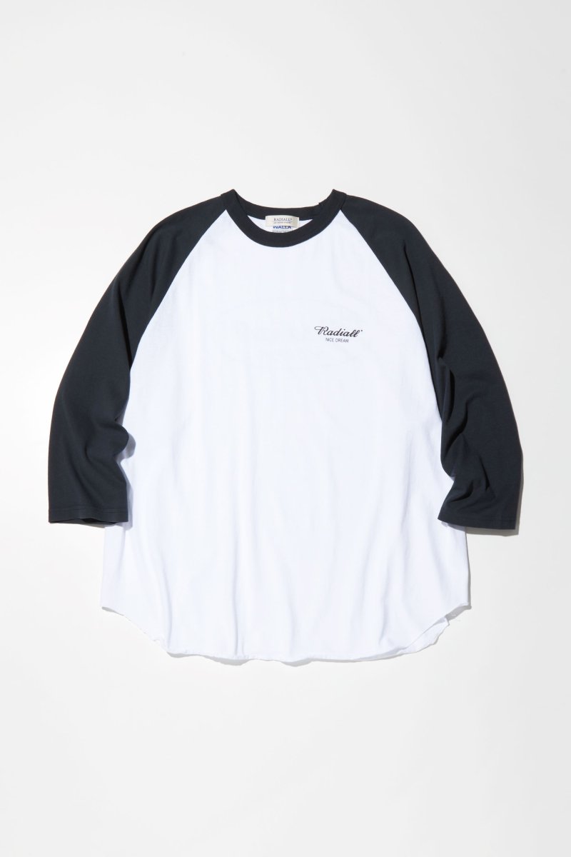 画像1: RADIALL  OVAL - CREW NECK RAGLAN SHIRT (1)