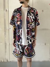 画像9: APPLEBUM “Team Logo Pattern” S/S Aloha Shirt (9)